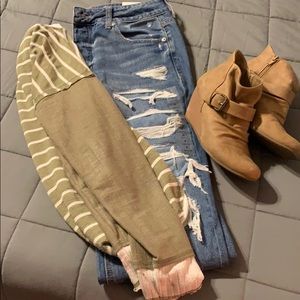 American Eagle Tomgirl jeans